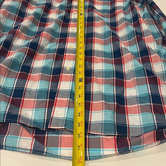 Pendleton L Mens Plaid Button Down Long Sleeve Cotton Shirt - Picture 4 of 7